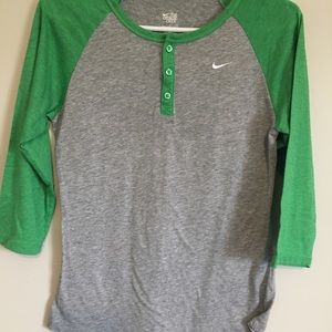 Women’s Nike Baseball T Shirt Top Medium
